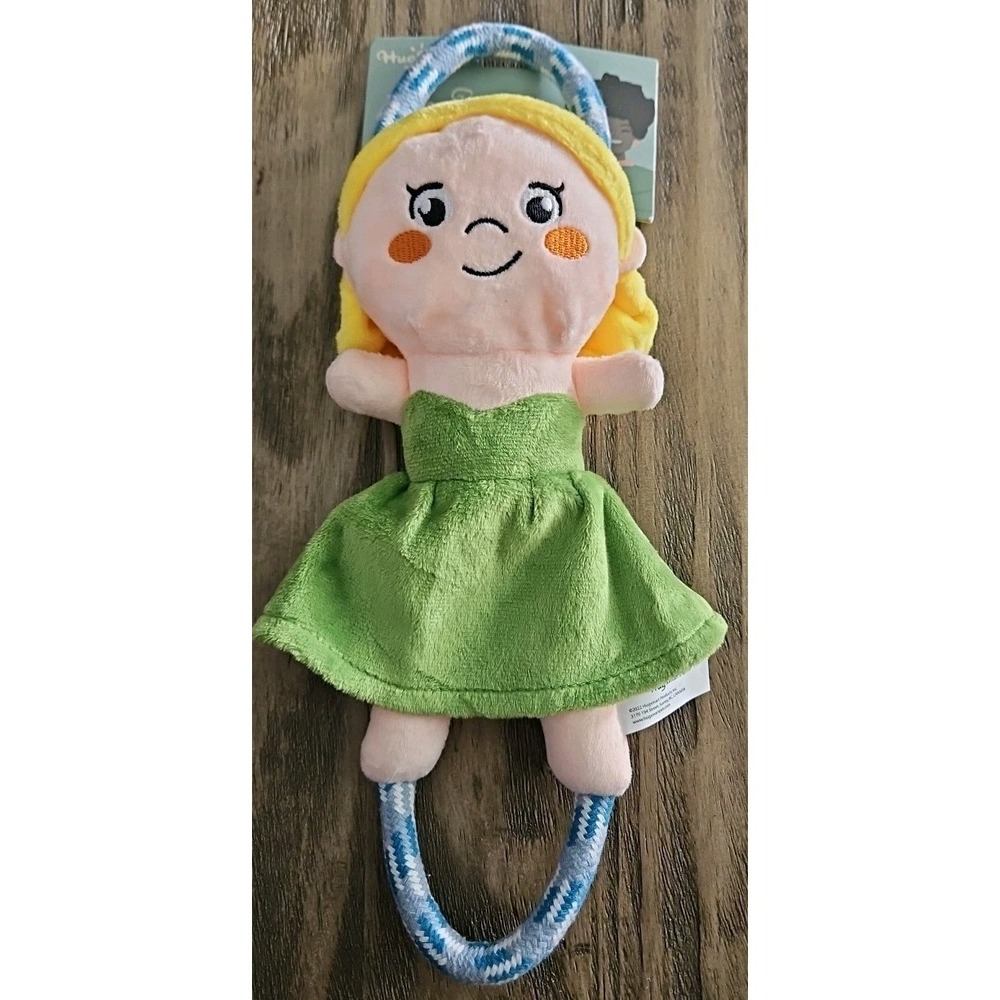 HugSmart RopeFunz Castle Story Princess DURABLE Tug, Crinkle, & Squeak! DOG TOY!